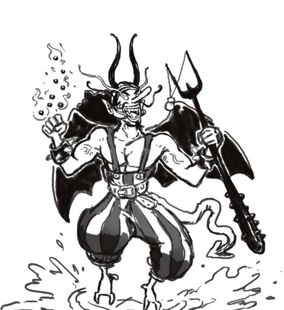 ウソップ　悪魔