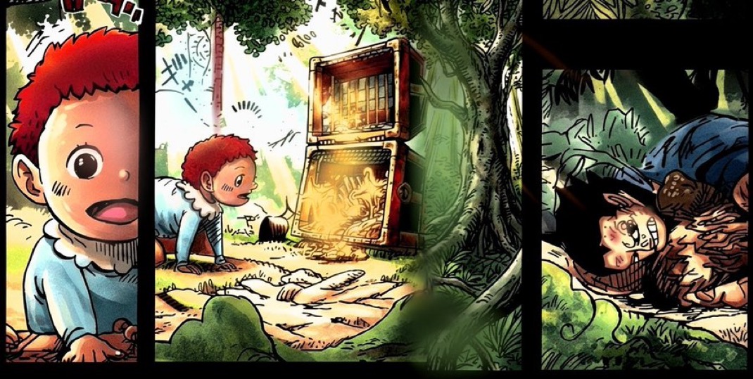 シャンクス　宝箱　ドラゴン